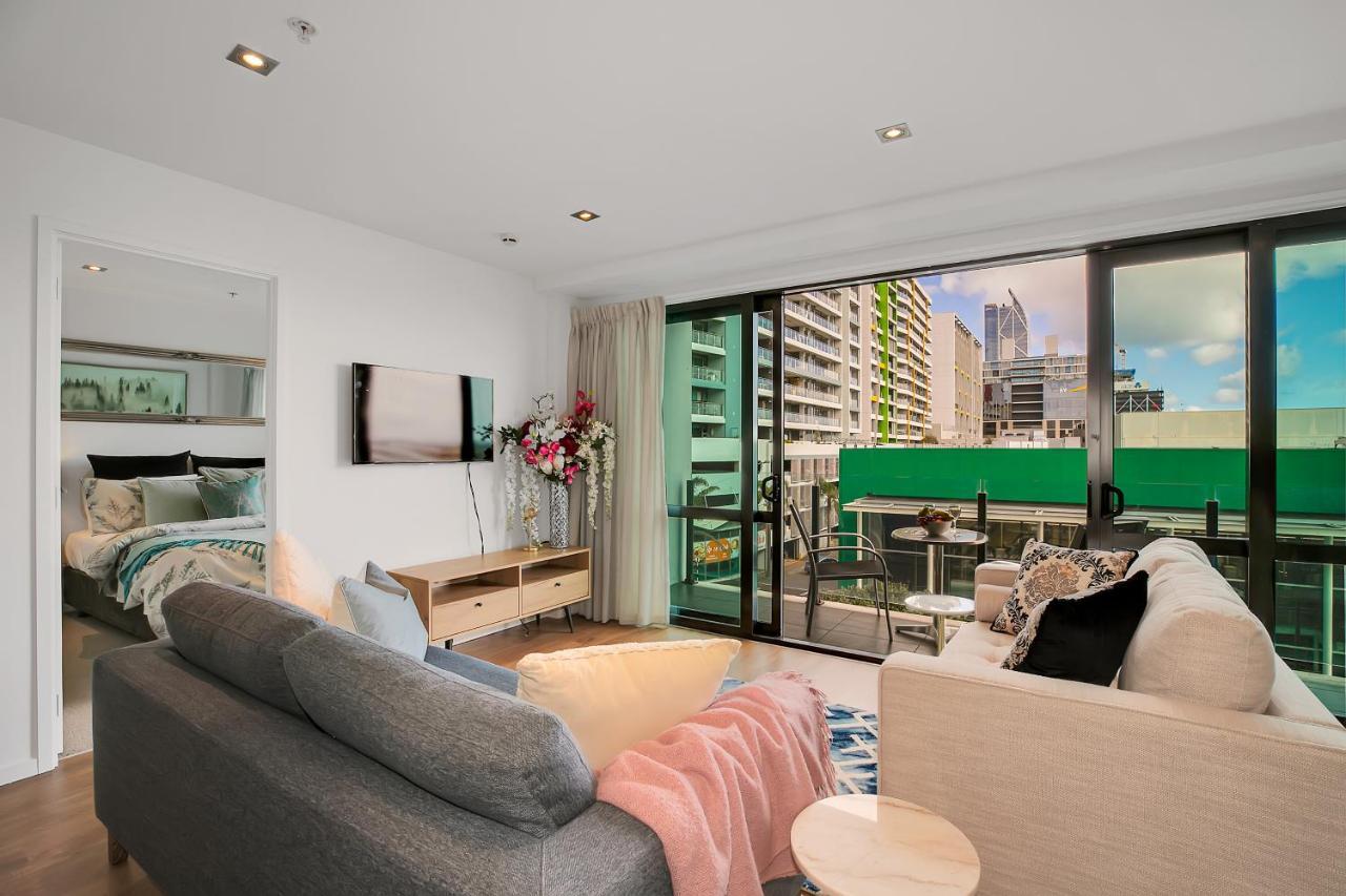 Apartamento Dockside Deluxe + Cp! Auckland Exterior foto
